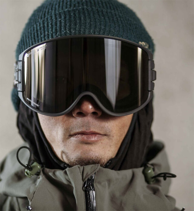 DICE GOODMAN 調光グレーイエローミラーレンズ　ゴーグル DICE GOODMAN 調光グレーイエローミラーレンズゴーグル