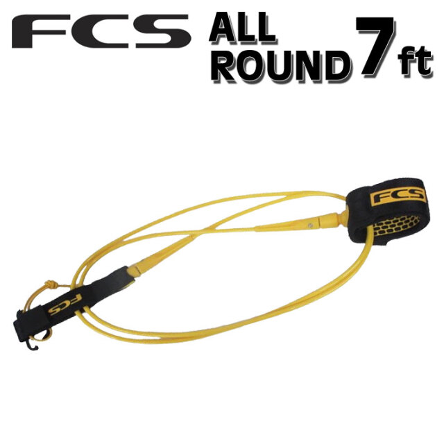 在庫限り] fcs リーシュコード サーフィン エフシーエス 7ft ALL ROUND