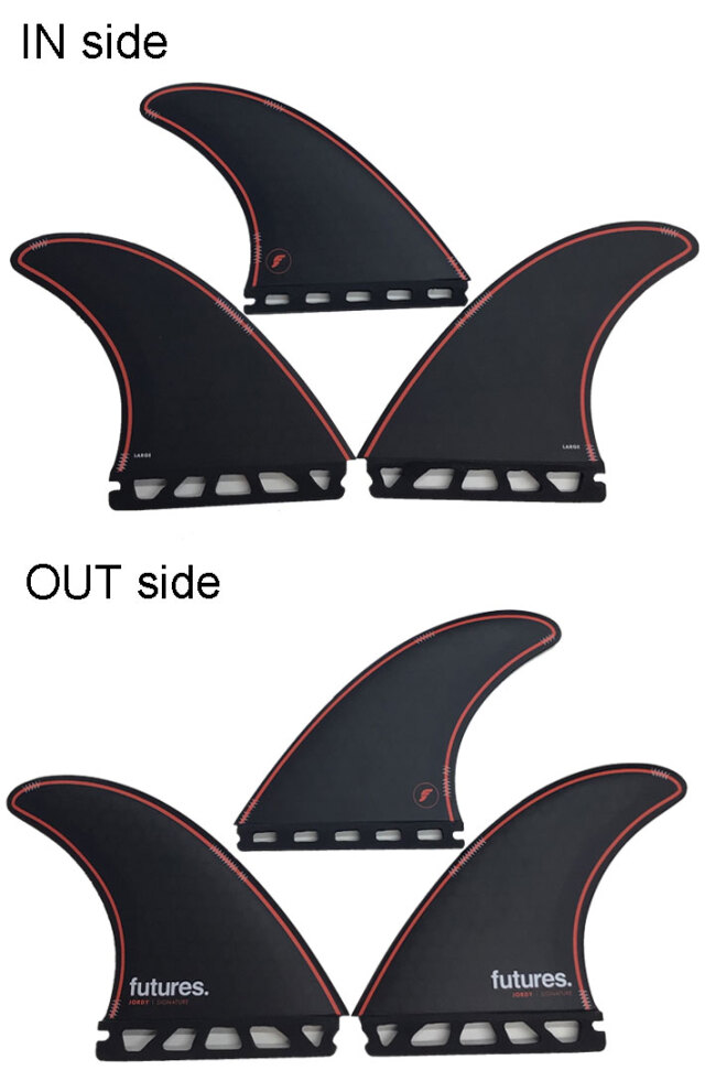 ショートボード用フィン futures. フューチャーフィン RTM HEX JORDY