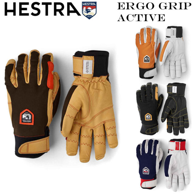 24-25 HESTRA ヘストラ グローブ スノーボード ERGO GRIP ACTIVE 