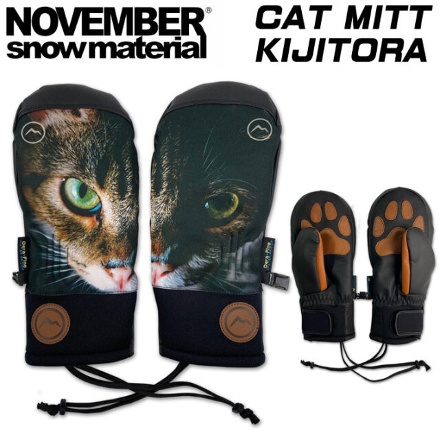 NOVMBR CAT MITT KJI 猫柄グローブ NOVMBR CAT MITT KJI 猫柄グローブ - メルカリ