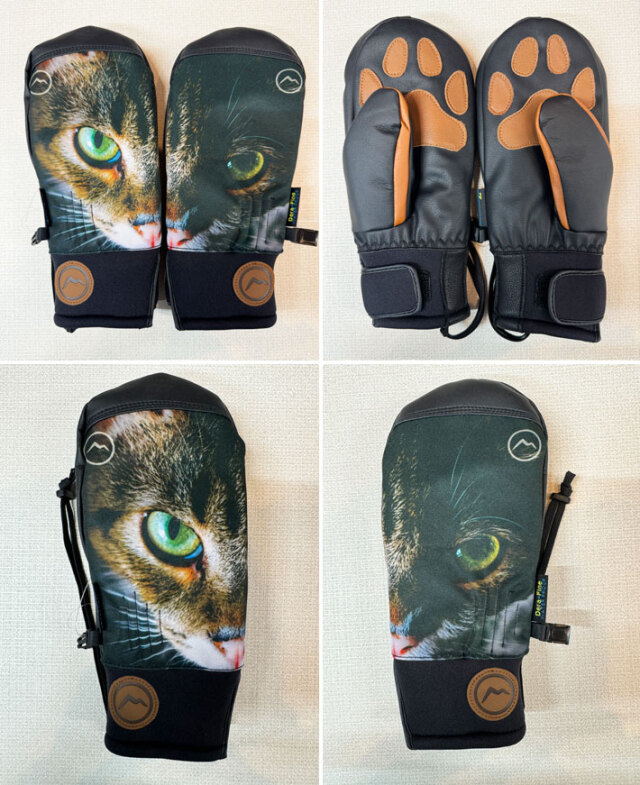 NOVMBR CAT MITT KJI 猫柄グローブ