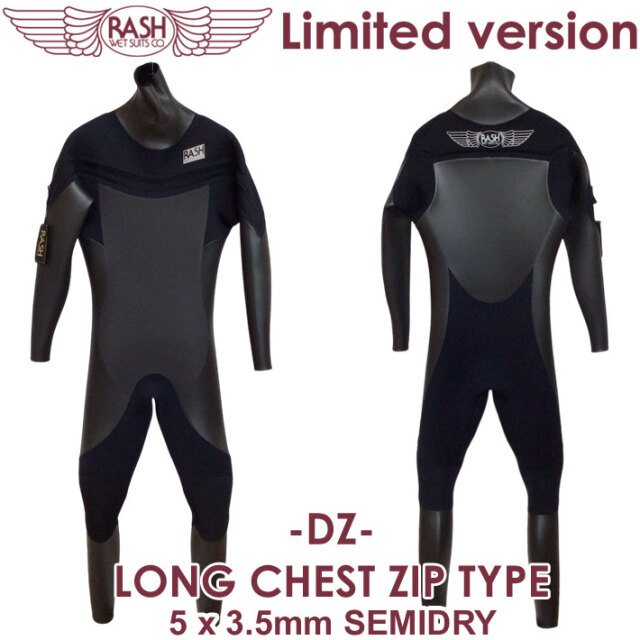 2024 ラッシュ ウェットスーツ RASH メンズ セミドライ フルスーツ  