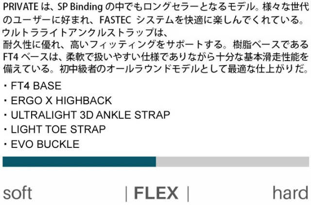 24-25 SP BINDING ビンディング エスピー PRIVATE プライベート SP 