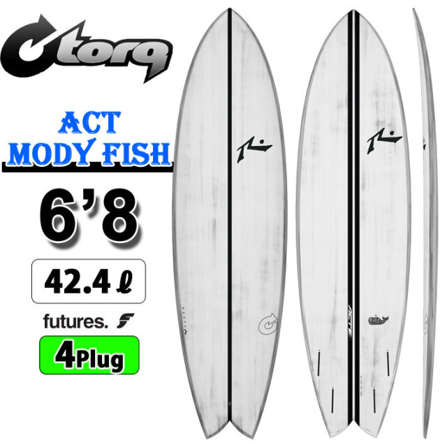 2024 トルク サーフボード torq surfboard ACT Rusty Moby Fish 6