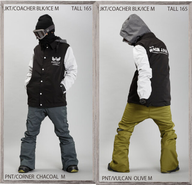 25-26 WACON ウェア ジャケット ワコン スノーボード ウェア メンズ