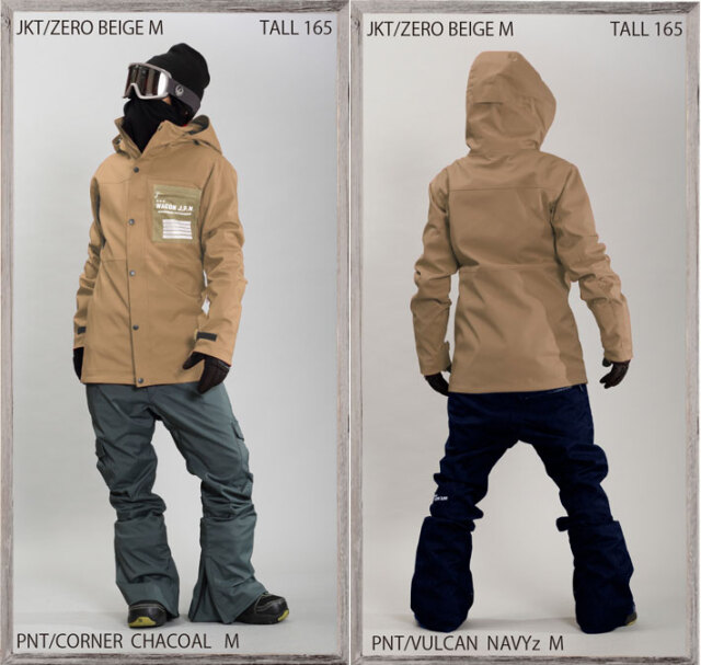 25-26 WACON ウェア ジャケット ワコン スノーボード ウェア メンズ