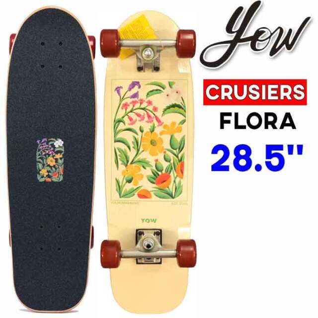 特典付き！】YOW サーフスケート サーフクルーザー ヤウ FLORA