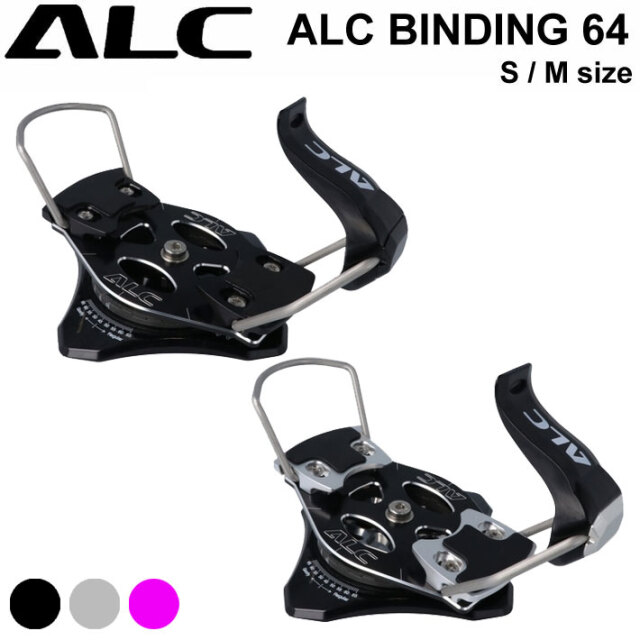ALC スノーボードビンディング シルバーSサイズ 予約商品] 25-26 ALC BINDING エーエルシー ビンディング [ALC