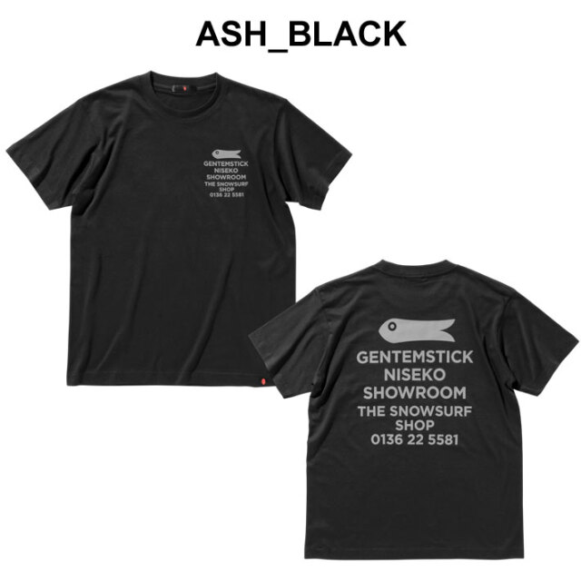 ゲンテンスティック GENTEM STICK Tシャツ 半袖 レディース GENTEMSTICK Label organic cotton tee - GENTEMSTICK Official
