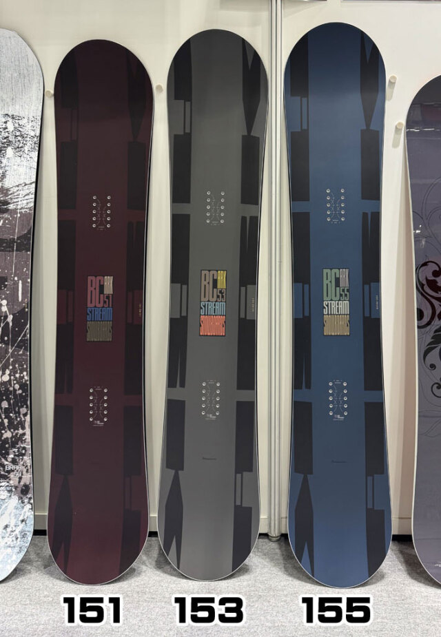 予約商品] 25-26 BC Stream スノーボード ビーシーストリーム ARK  