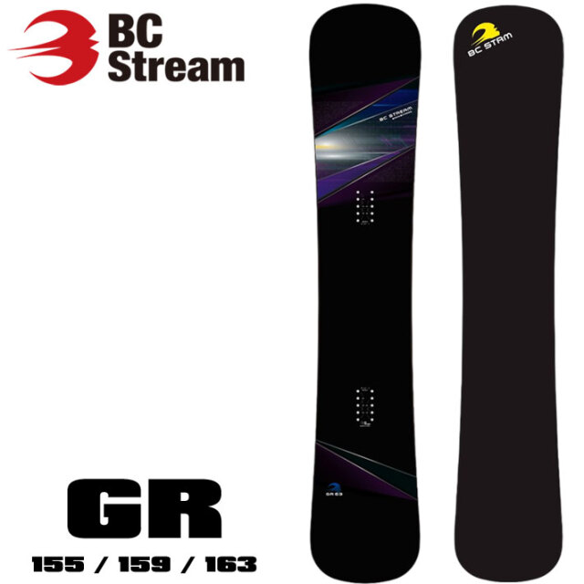 予約商品] 25-26 BC Stream スノーボード ビーシーストリーム GR  