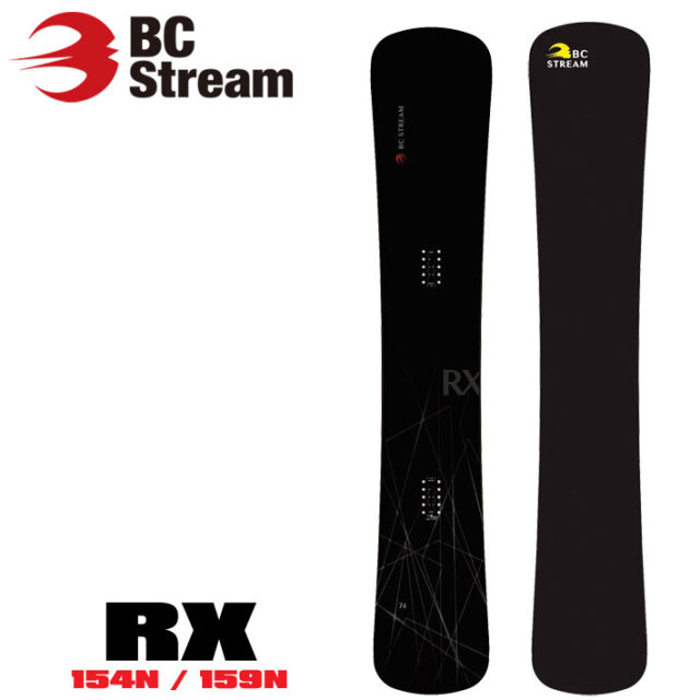 予約商品] 25-26 BC Stream スノーボード ビーシーストリーム RX 54N 