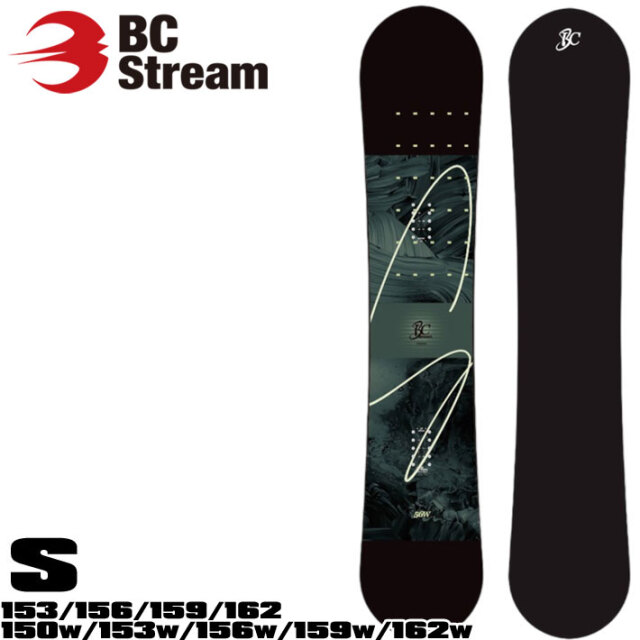 予約商品] 25-26 BC Stream スノーボード ビーシーストリーム S エス 