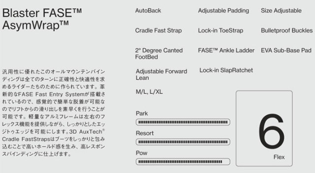 25-26 バタレオン ビンディング Bataleon Blaster Pro AW FASE
