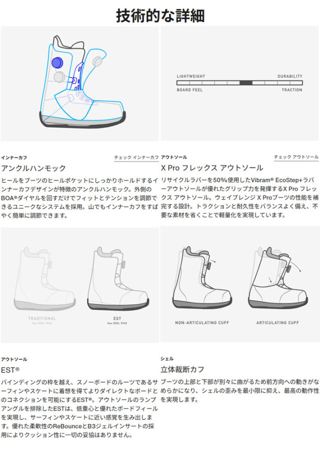 予約商品] 25-26 バートン ブーツ BURTON Step On ステップオン