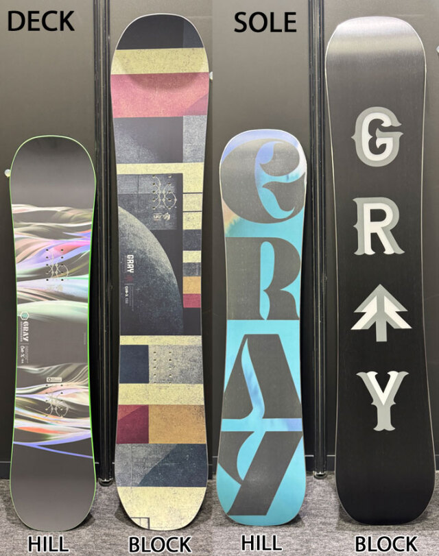 予約商品] 25-26 GRAY SNOWBOARDS グレイ CUB-X カブ エックス 104cm 