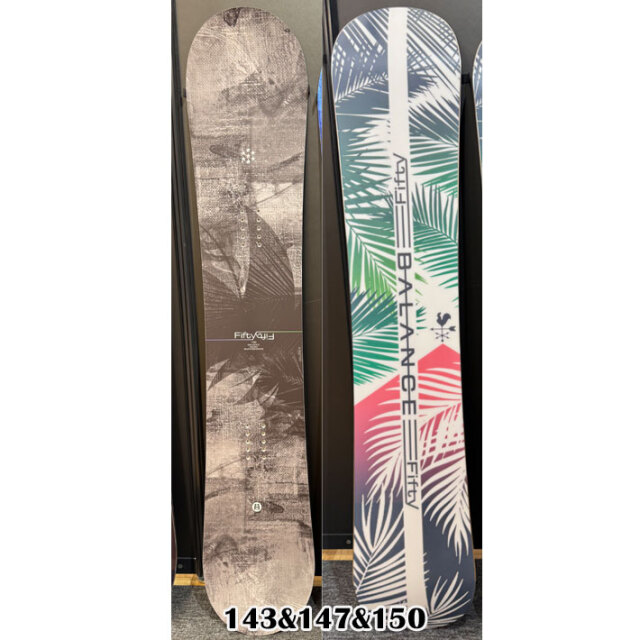 MOSS SNOWBOARDS FIFTY BALANCE FIFTY 22-23 150cm モス スノーボード