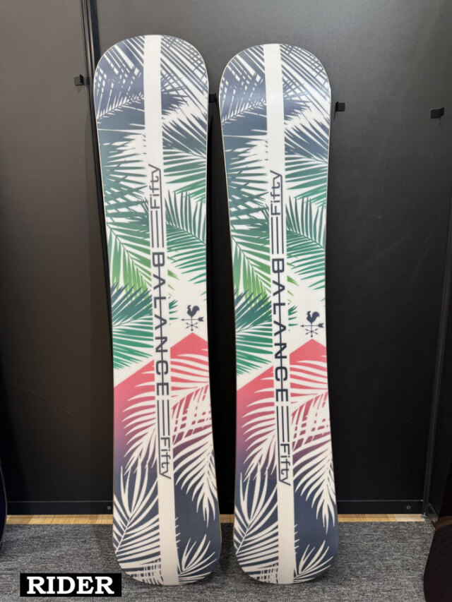 予約商品] 25-26 モス スノーボード FIFTY-FIFTY フィフティ
