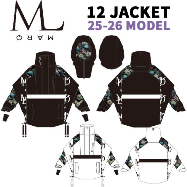 予約商品] 25-26 MARQLEEN 12 JACKET MQ06007 マークリーン