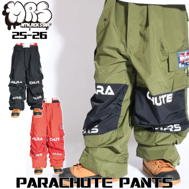 25-26 マウンテンロックスター ウェア Mtn. Rock Star [PARACHUTE