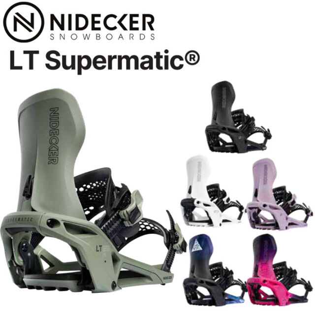 早期予約] 25-26 NIDECKER ナイデッカー ビンディング LT Supermatic 