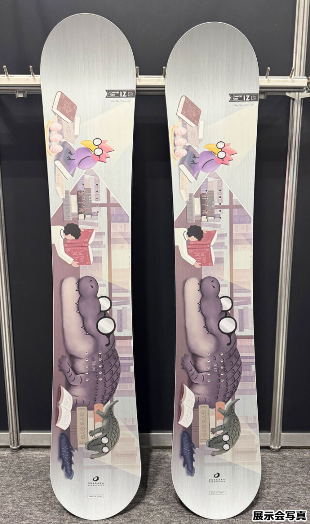 予約商品] 25-26 OGASAKA スノーボード オガサカ CT-IZ シーティ 
