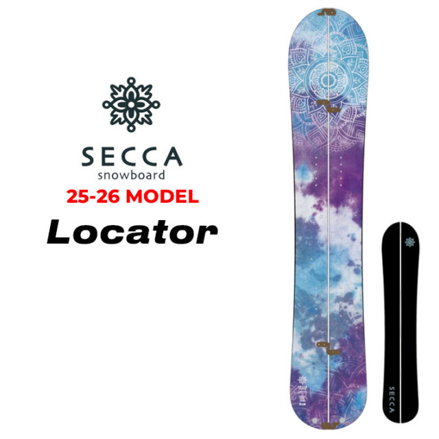 SECCA LOCATOR 155 スプリットボード　女性用 楽天市場】25-26 SECCA LOCATOR セッカ ロケイター スノーボード 板
