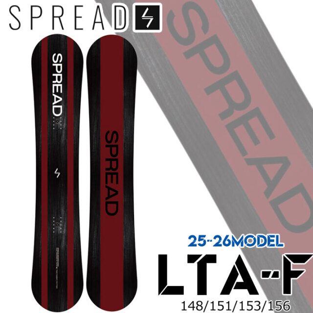 予約商品] 25-26 SPREAD スノーボード LTA-F エルティーエーエフ  