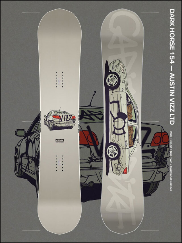 スノーボード Typewriter ダブ（dub）（メンズ）スノーボード板 M ボード板 +GRAN グラン CHOC