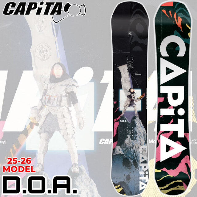 早期予約] 25-26 CAPITA スノーボード キャピタ DOA ディーオーエー 