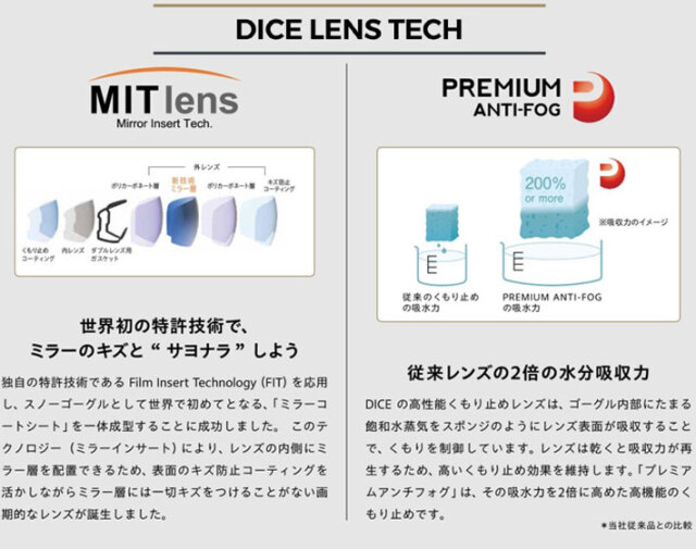 予約] 25-26 ゴーグル ダイス DICE BANK バンク BK55573 偏光 調