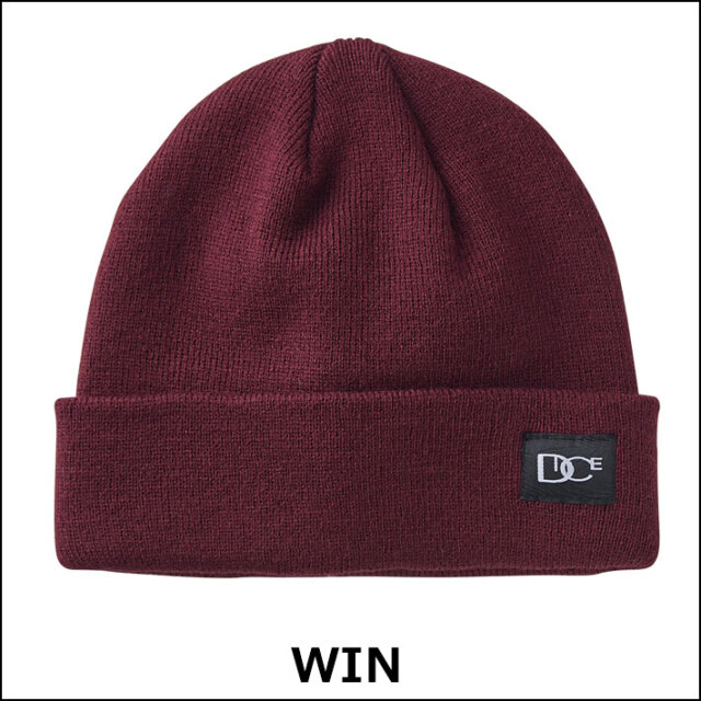 DICE ダイス ビーニー FOLDED BEANIE スノーボード ニット帽 帽子 スノボ