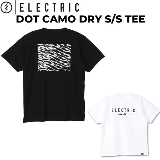 ELECTRIC エレクトリック Tシャツ 半袖 DOT CAMO DRY S／S TEE