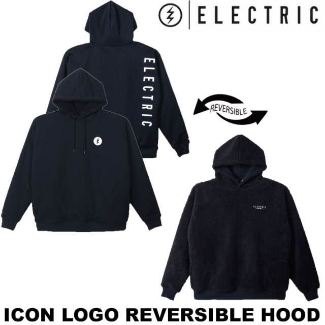 エレクトリック　パーカー　メンズ　レディース　スノーボード　ELECTRIC 25-26 ELECTRIC エレクトリック パーカー ICON LOGO REVERSIBLE HOOD