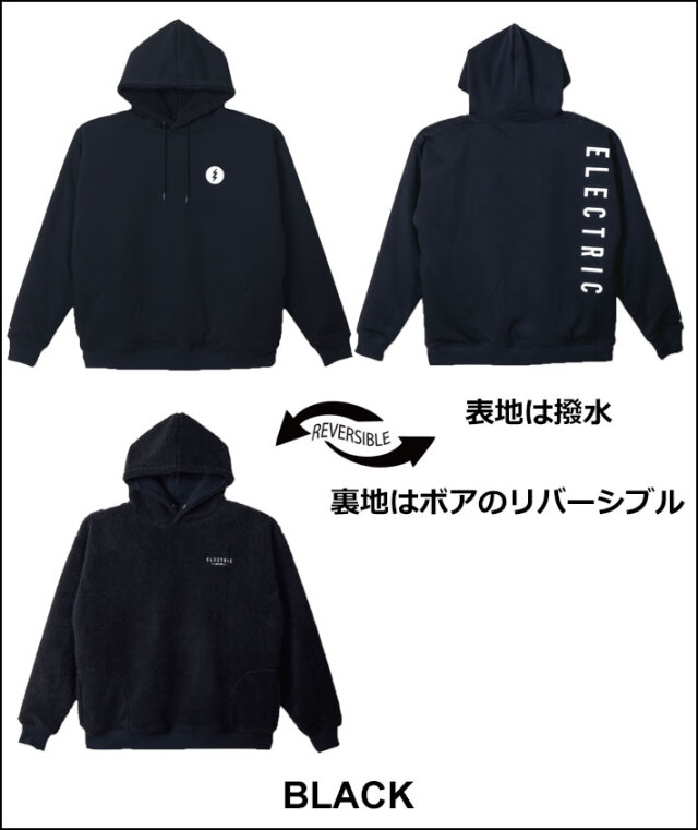 25-26 ELECTRIC エレクトリック パーカー ICON LOGO REVERSIBLE HOOD 