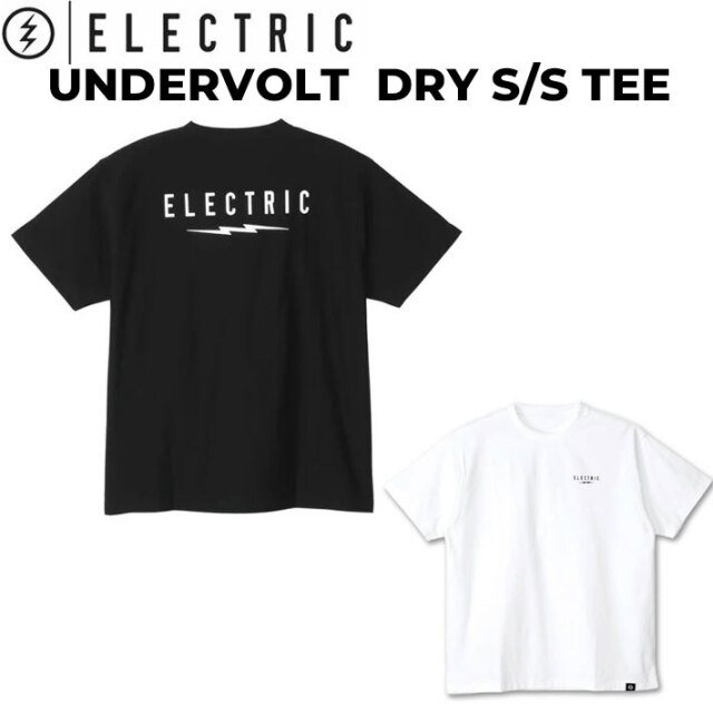ELECTRIC /エレクトリック Tシャツ 半袖 ドライ素材/UNDERVOLT