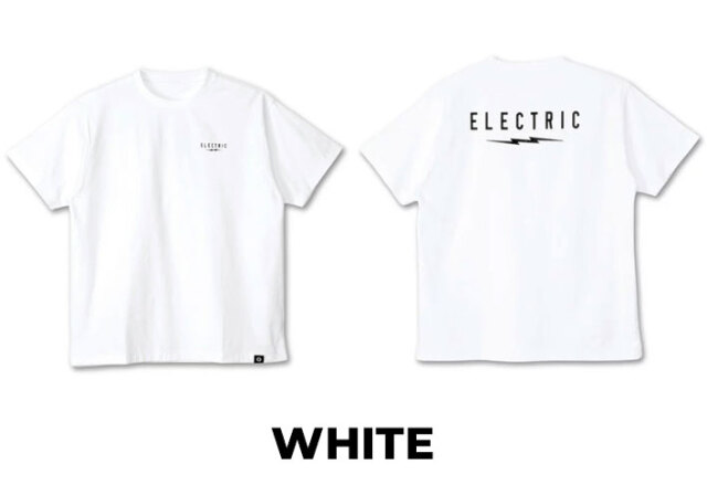 Tシャツ ELECTRIC エレクトリック UNDERVOLT PUFF S/S TEE 半袖Ｔシャツ コットン ロゴＴ 発砲プリント 夏 ELECTRIC エレクトリック アパレル 公式WEB SHOP 新作アパレル