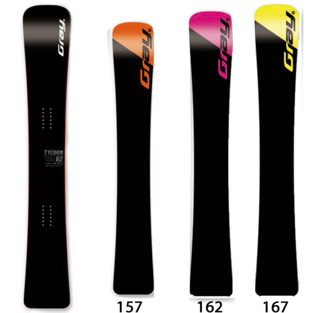 予約商品] 25-26 GRAY SNOWBOARDS TYCOON タイクーン 157cm 162cm  
