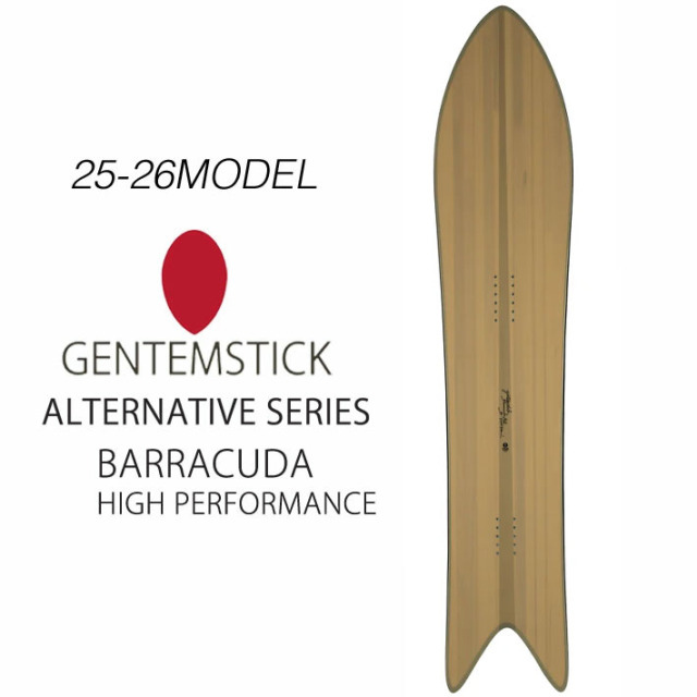 予約商品] 25-26 GENTEMSTICK ゲンテンスティック バラクーダ 