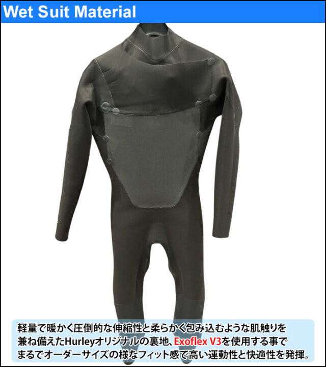2025 Hurley ウェットスーツ ハーレー メンズ ベスト [MZVSIC25] ICON 