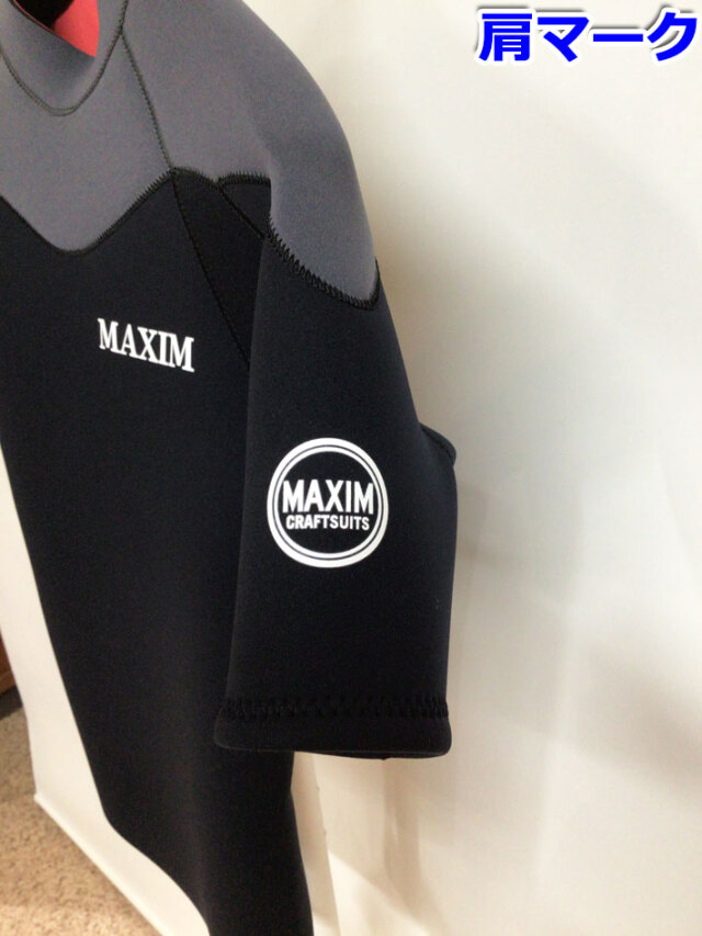 follows限定 2025 MAXIM マキシム ウェットスーツ S/Sジャケット 
