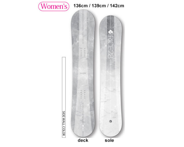 予約商品] 25-26 RICE28 スノーボード ライス 28 RT6 アールティー