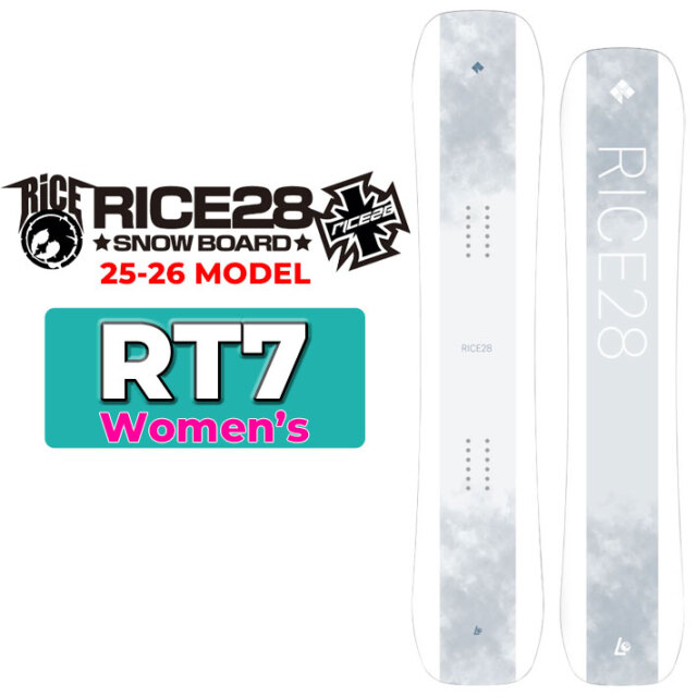 予約商品] 25-26 RICE28 スノーボード ライス 28 RT7 アールティー 
