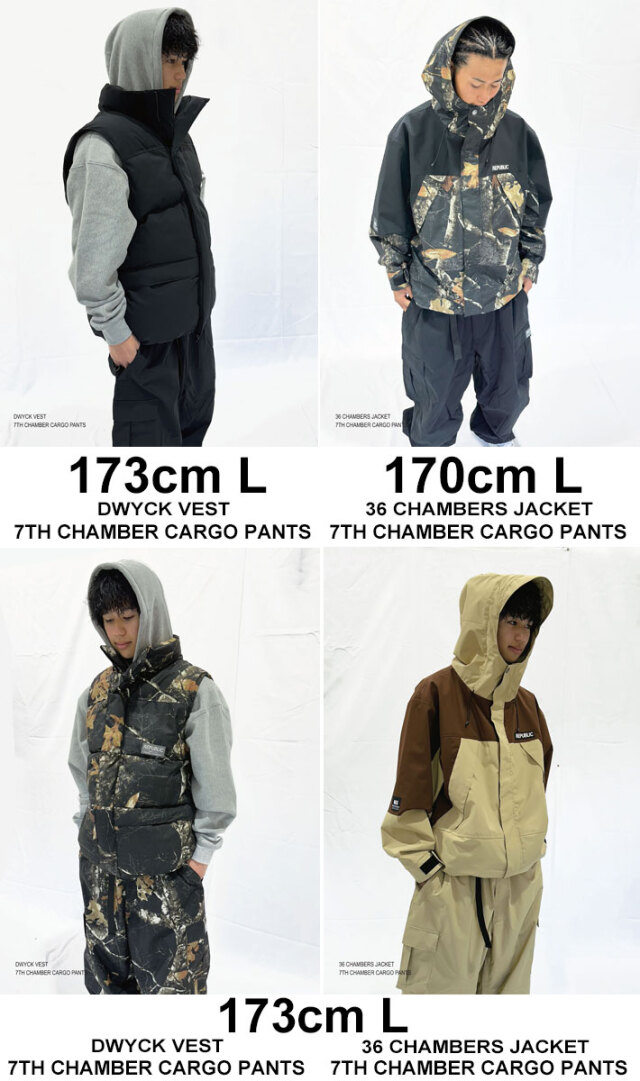 予約商品] 25-26 REPUBLIC & CO ウェア リパブリック 7TH
