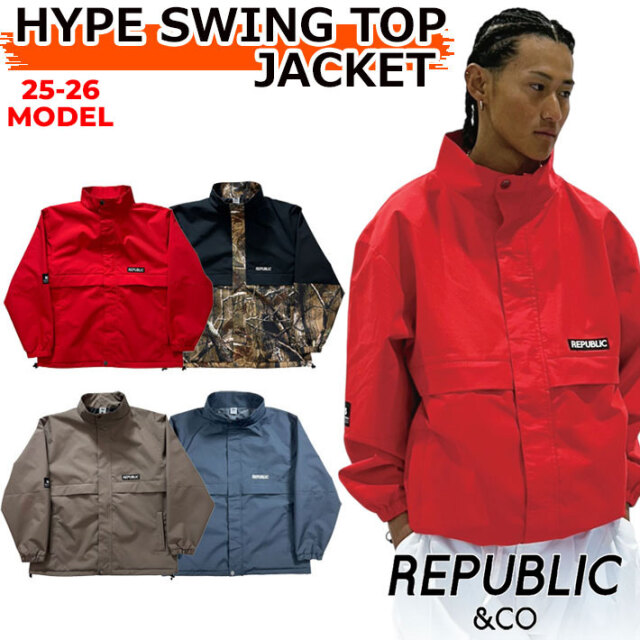 予約商品] 25-26 REPUBLIC & CO ウェア リパブリック HYPE SWING