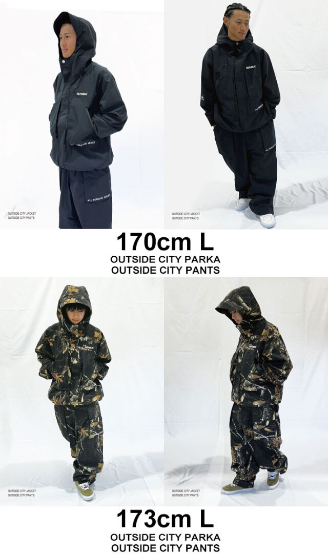 25-26 REPUBLIC & CO ウェア リパブリック OUTSIDE CITY PARKA 