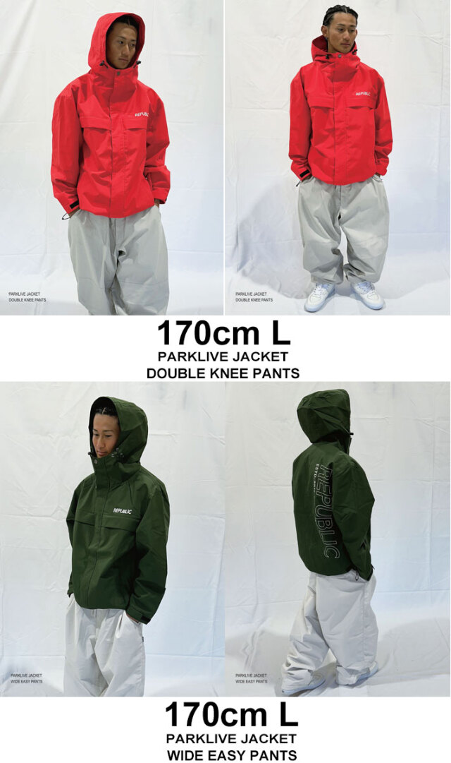 25-26 REPUBLIC & CO ウェア リパブリック PARKLIVE JACKET 