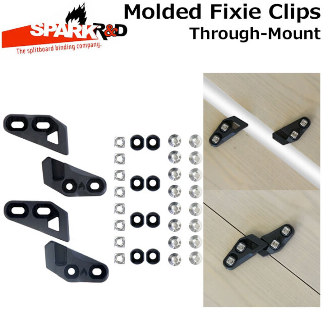 予約商品] 26-27 SPARK R＆D スパーク MOLDED FIXIE CLIPS Throgh