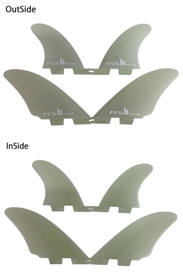 FCS2 FIN フィン PERFORMER QUAD SPLIT KEEL PG [L-XL] エフシーエス2